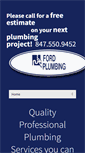 Mobile Screenshot of fordplumbingillinois.com